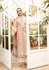 Elegent dress in soft Tea Pink color.